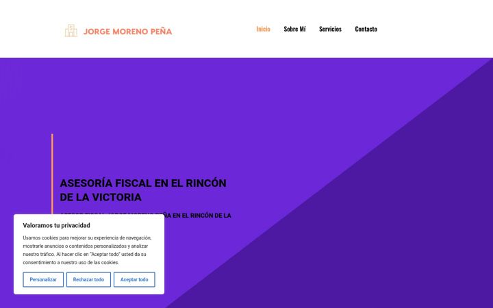 Screenshot of jorgemorenopena.com