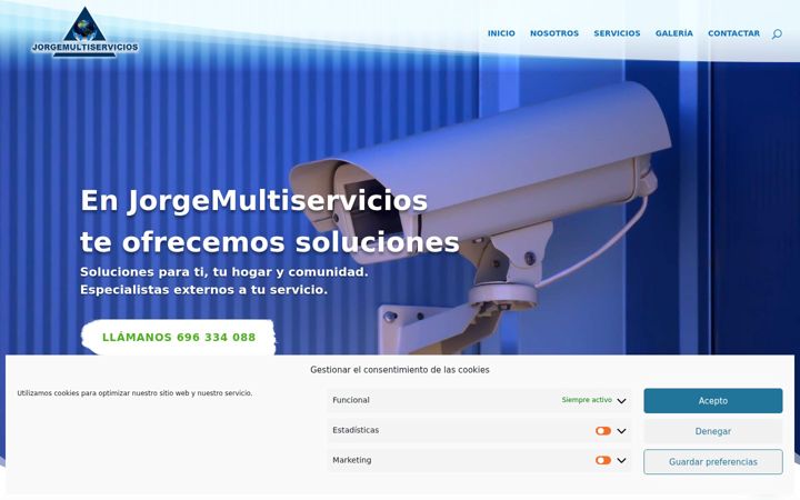Screenshot of jorgemultiservicios.com