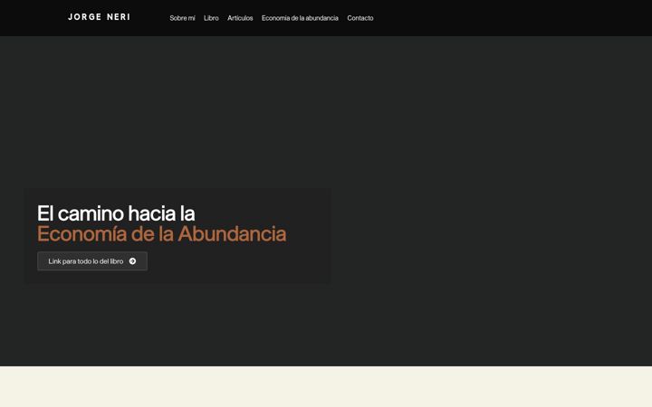 Screenshot of jorgeneribonilla.com