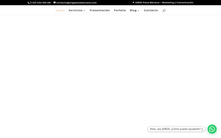 Screenshot of jorgeplazabarcena.com