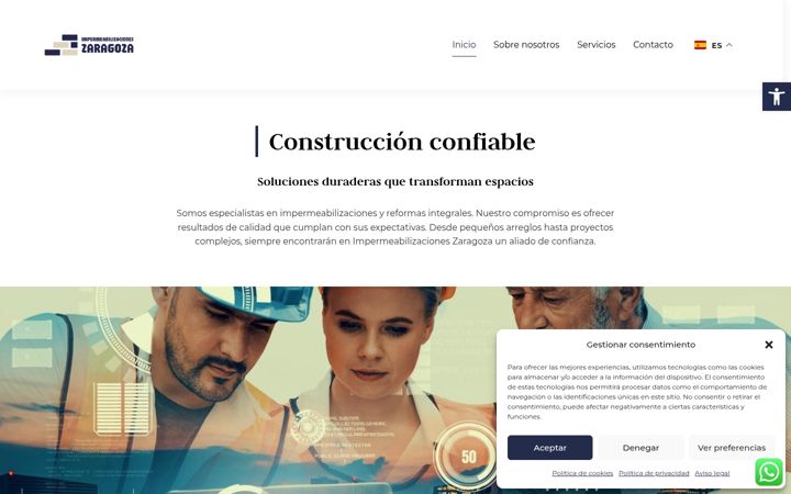 Screenshot of jorgesanzvalencia.com
