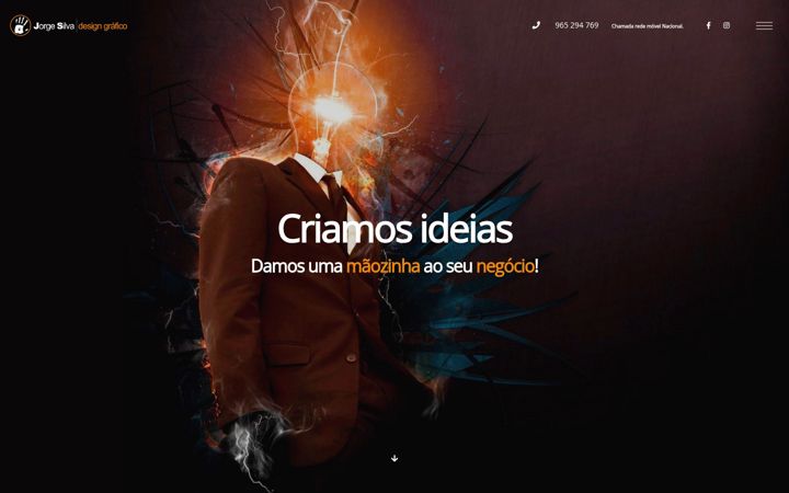 Screenshot di jorgesilvadesign.com