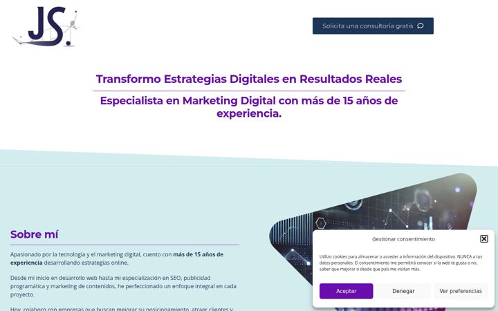 Screenshot of jorgesimon.es