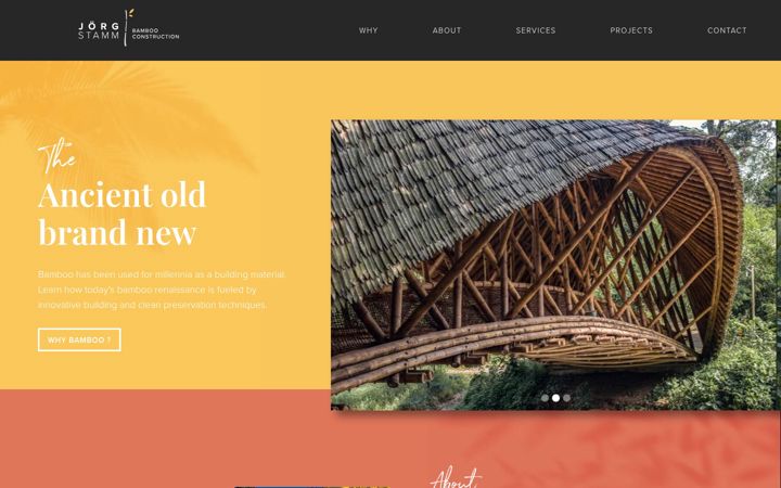 Screenshot of jorgstamm.com