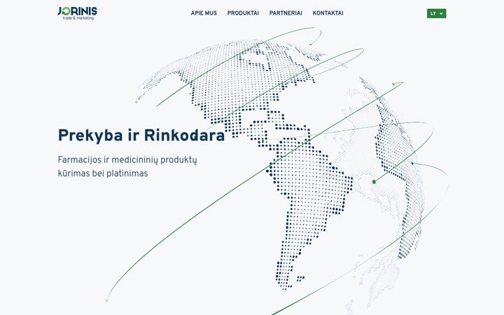 Screenshot of jorinis.lt