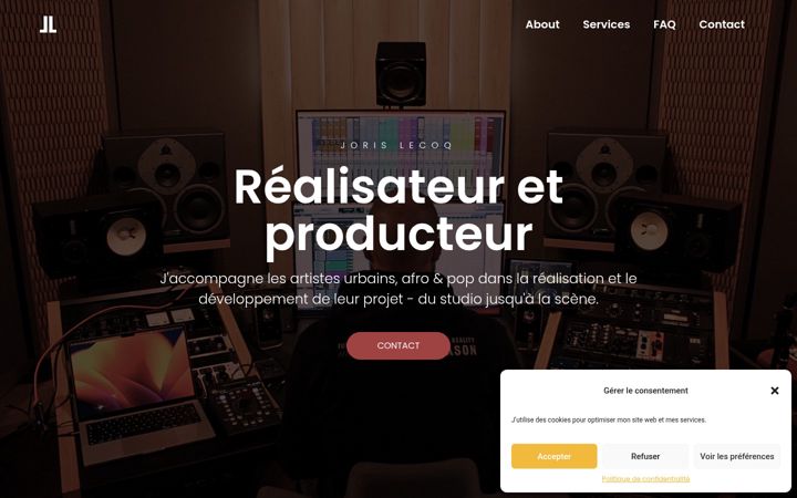 Screenshot of jorislecoq.com