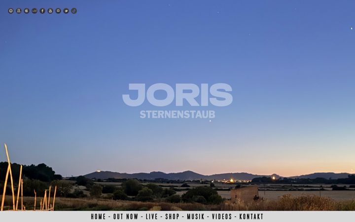 Screenshot of jorismusik.de