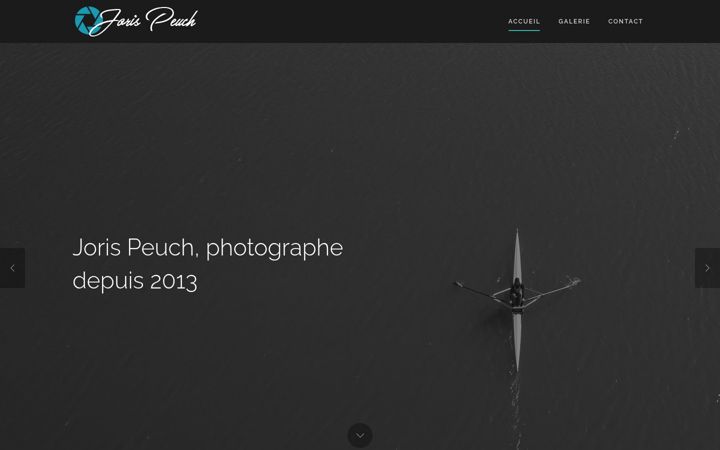 Screenshot of jorispeuch.fr