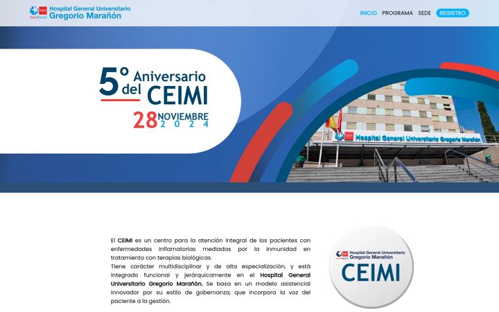 Screenshot of jornadaceimi.es