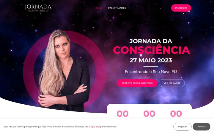 Screenshot of jornadadaconsciencia.com