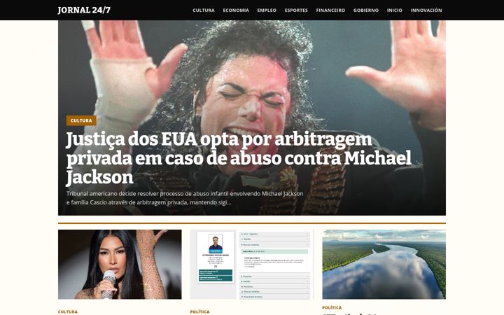 Screenshot of jornal247com.com