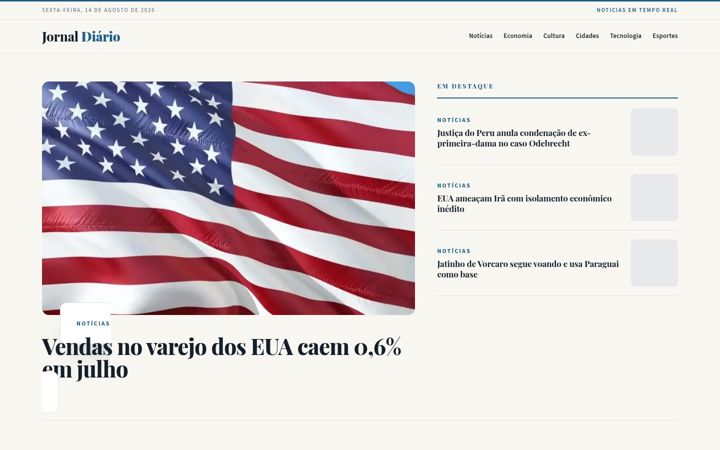 Screenshot of jornaldiario.net