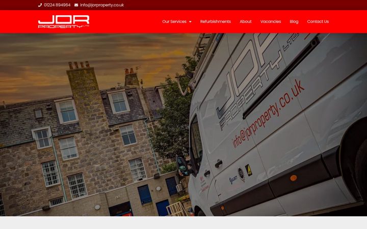 Screenshot of jorproperty.co.uk