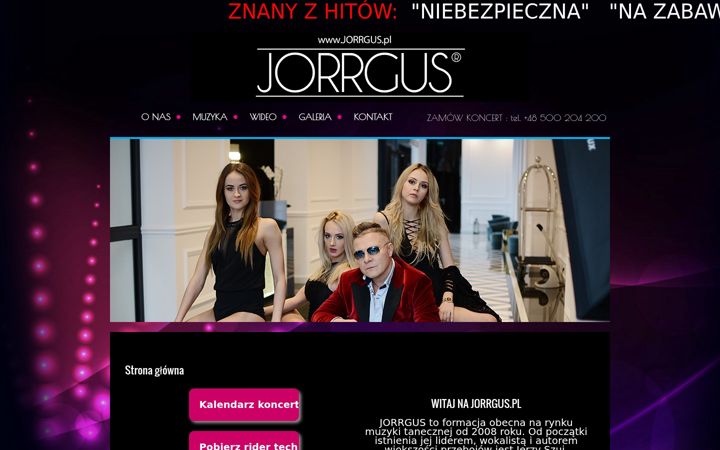 Screenshot of jorrgus.pl
