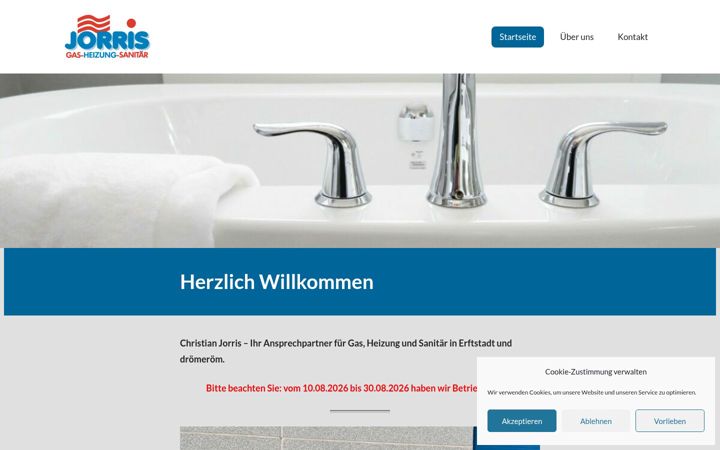 Screenshot of jorris.de