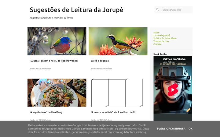 Screenshot of jorupe.com.br
