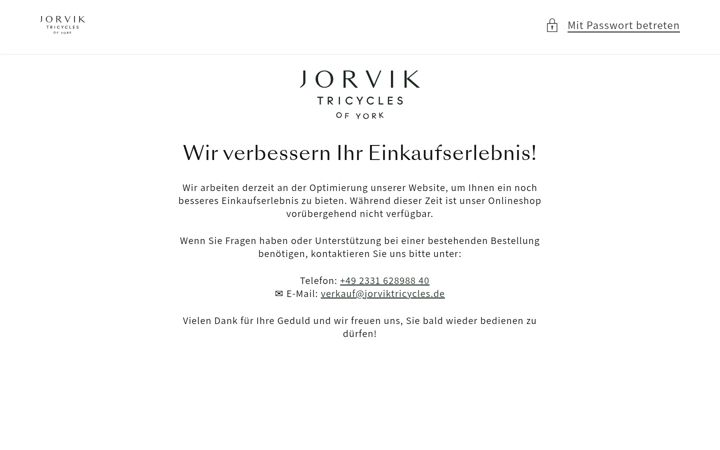 Screenshot of jorviktricycles.de