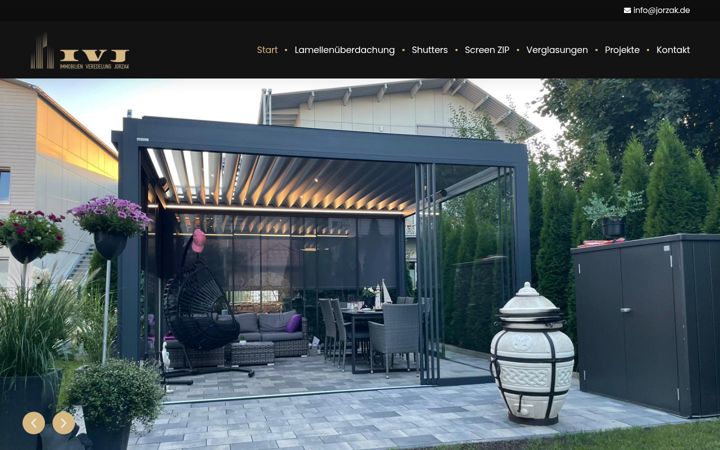 Screenshot of jorzak.de
