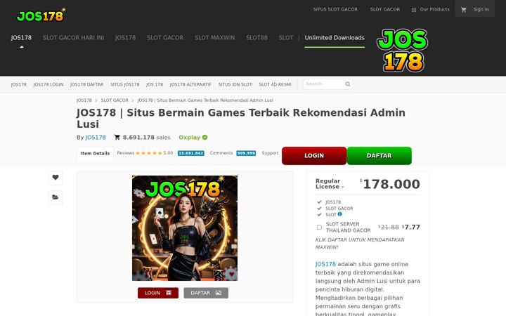 Screenshot του jos178.online