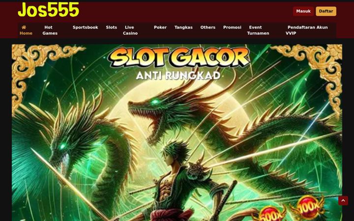 Screenshot of jos555.org