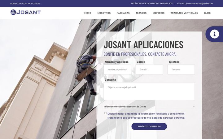 Screenshot of josantaplicaciones.com