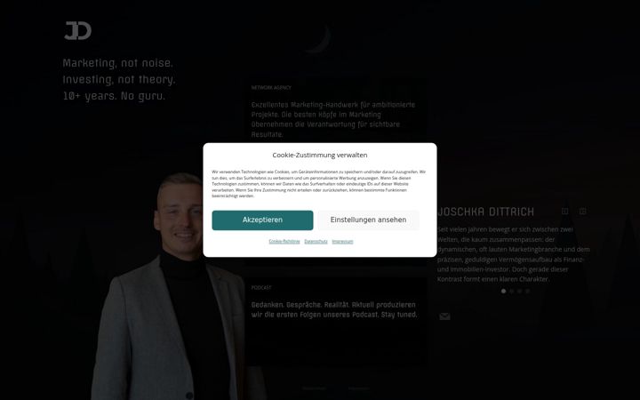 Screenshot of joschkadittrich.de