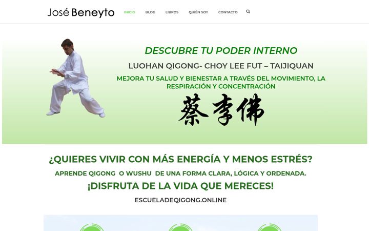 Screenshot of josebeneyto.com