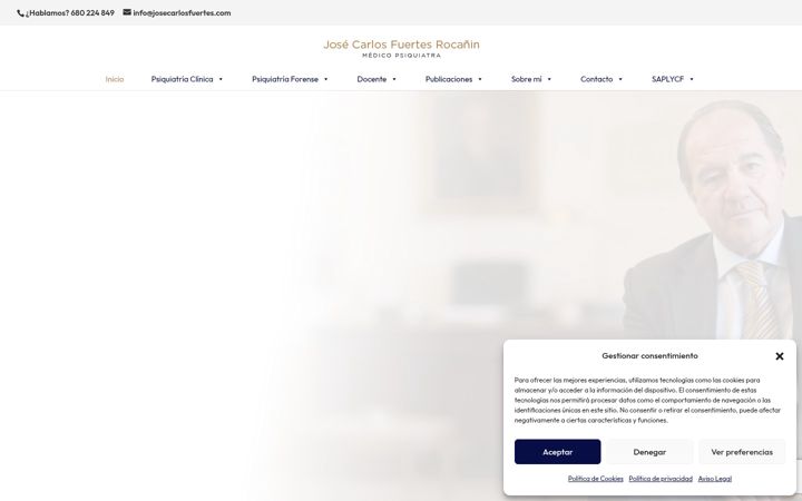 Screenshot of josecarlosfuertes.com