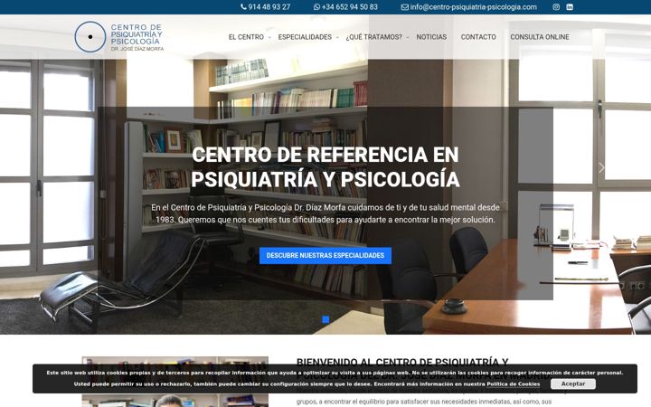 Screenshot of josediazmorfa.es