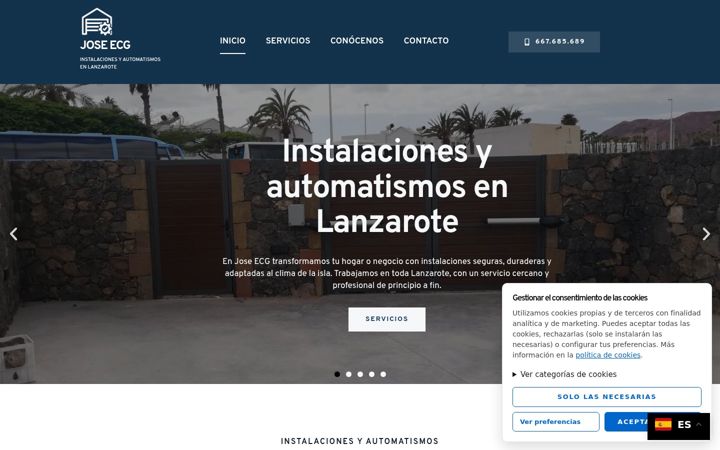 Screenshot of joseecg.com