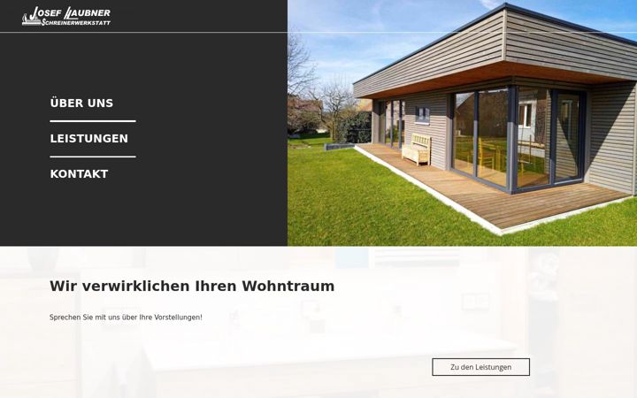 Screenshot of josefhaubner.de