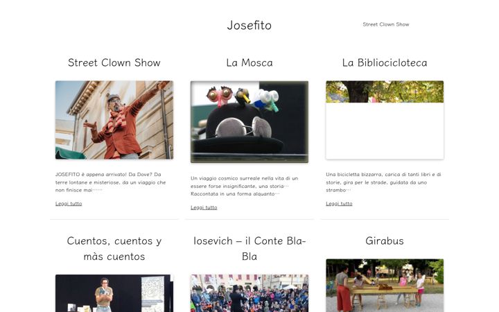 Screenshot of josefito.it