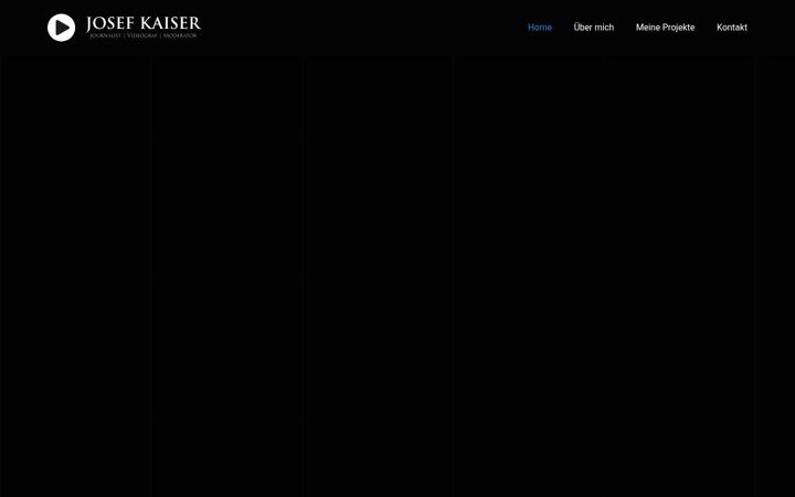 Screenshot of josefkaiser.com