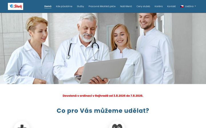Screenshot of josefstork.cz