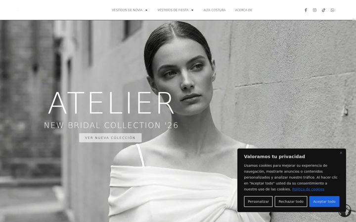 Screenshot of josefuentesatelier.com