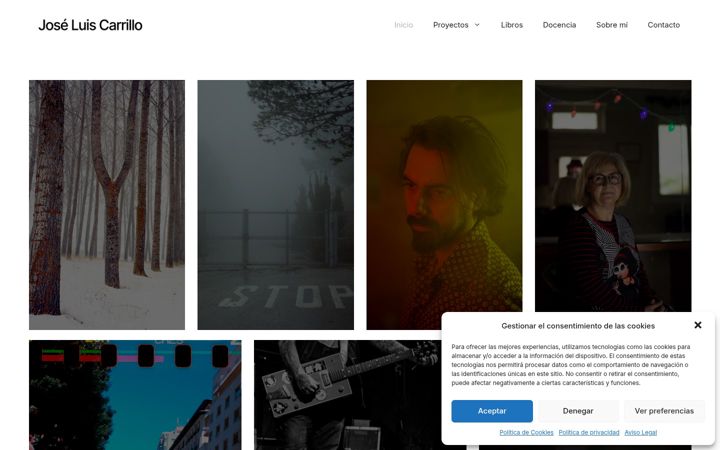 Screenshot of joseluiscarrillo.com