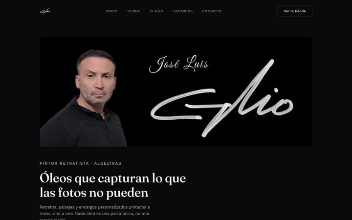 Screenshot of joseluisghio.com