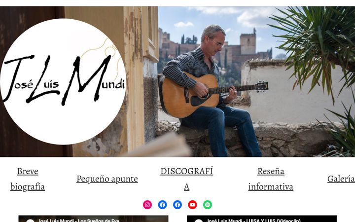 Screenshot of joseluismundi.com