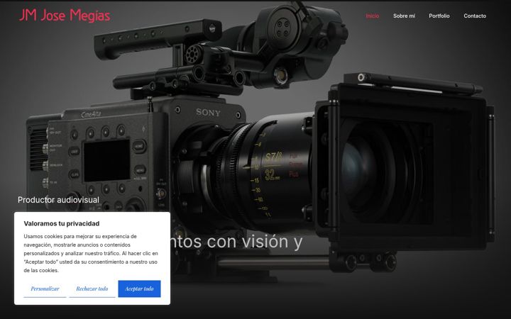 Screenshot of josemegias.es