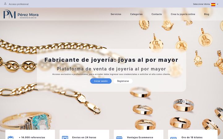 Screenshot of joseperezmora.es