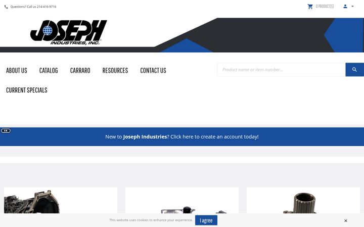 Screenshot of joseph.com