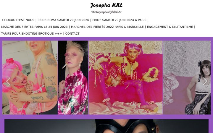 Screenshot of josepha-mkl.com