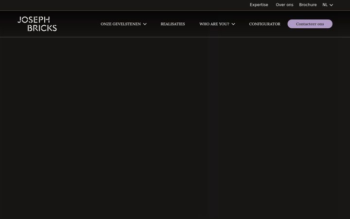 Screenshot of josephbricks.com