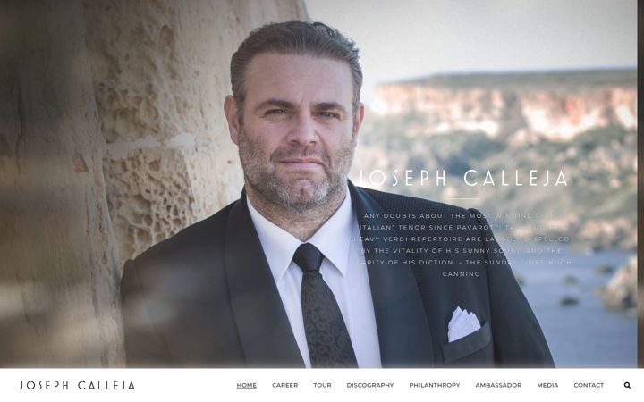 Screenshot of josephcalleja.com