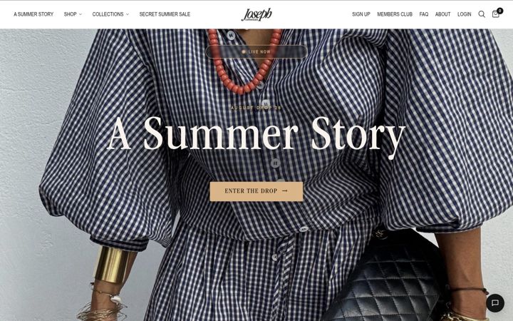 Screenshot of josephcph.com