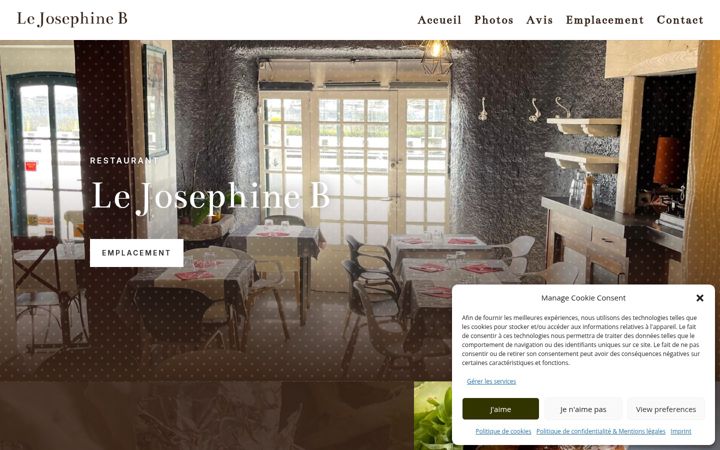 Screenshot of josephinebnantes.com