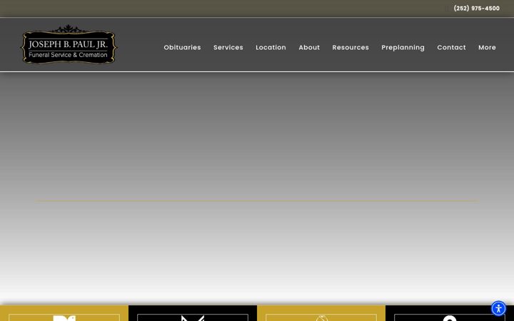 Screenshot of josephpaulfdl.com