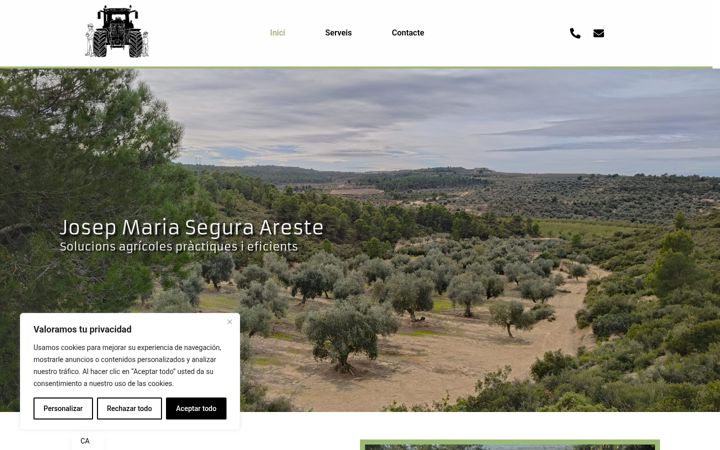 Screenshot of josepmaseguraareste.com