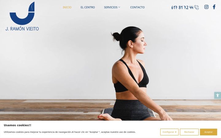 Screenshot of joseramonvieitocentrodebienestar.com