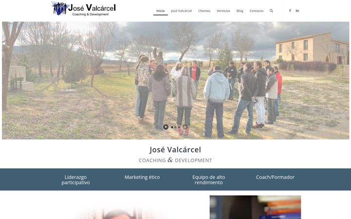 Screenshot of josevalcarcel.com